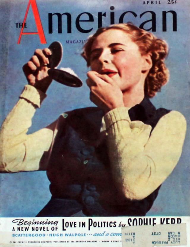 #19 The American Magazine cover, April 1937