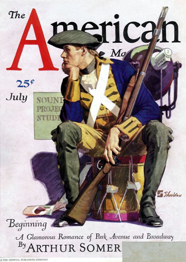 #2 The American Magazine cover, July 1930