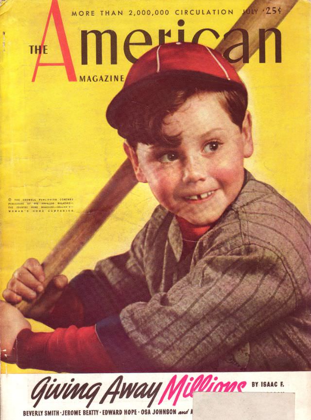 #21 The American Magazine cover, July 193