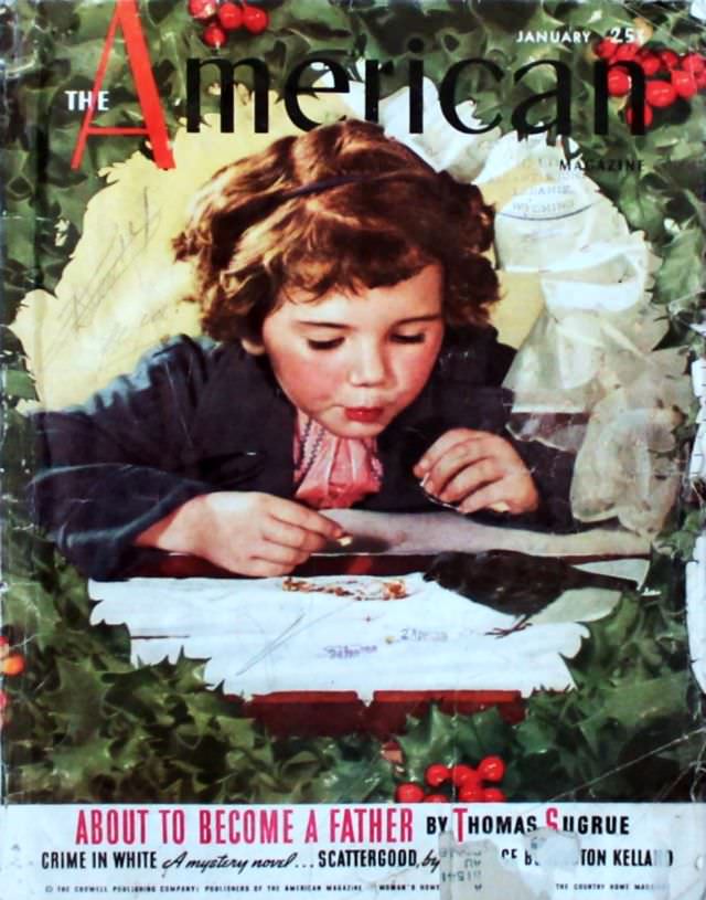 #25 The American Magazine cover, January 1938