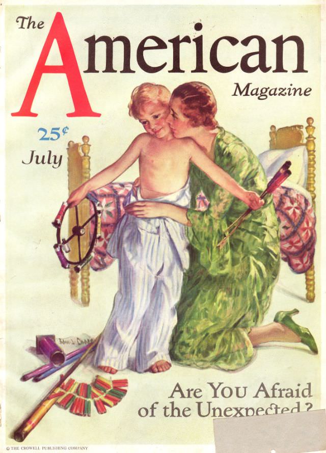 #3 The American Magazine cover, July 1931