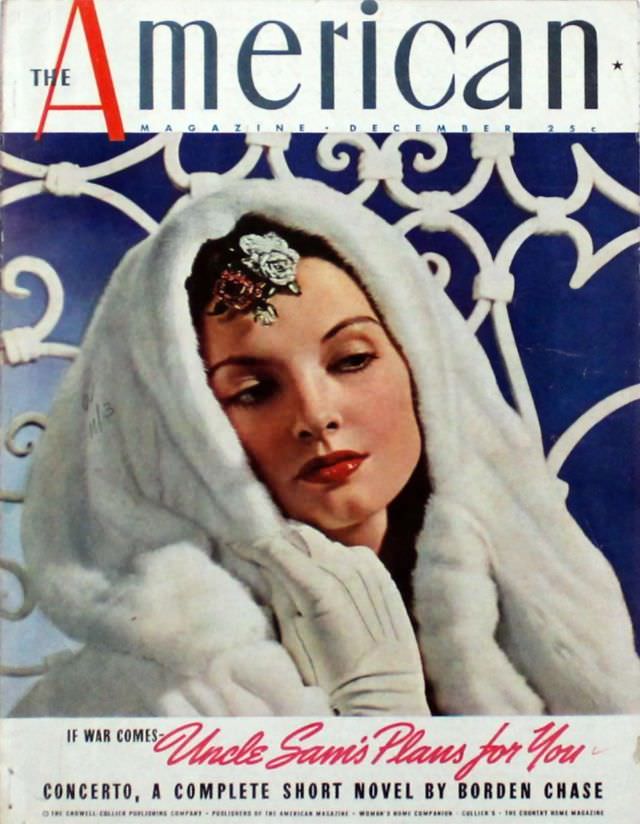 #31 The American Magazine cover, December 1939