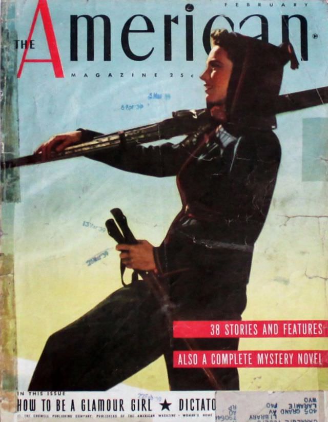 #32 The American Magazine cover, February 1939