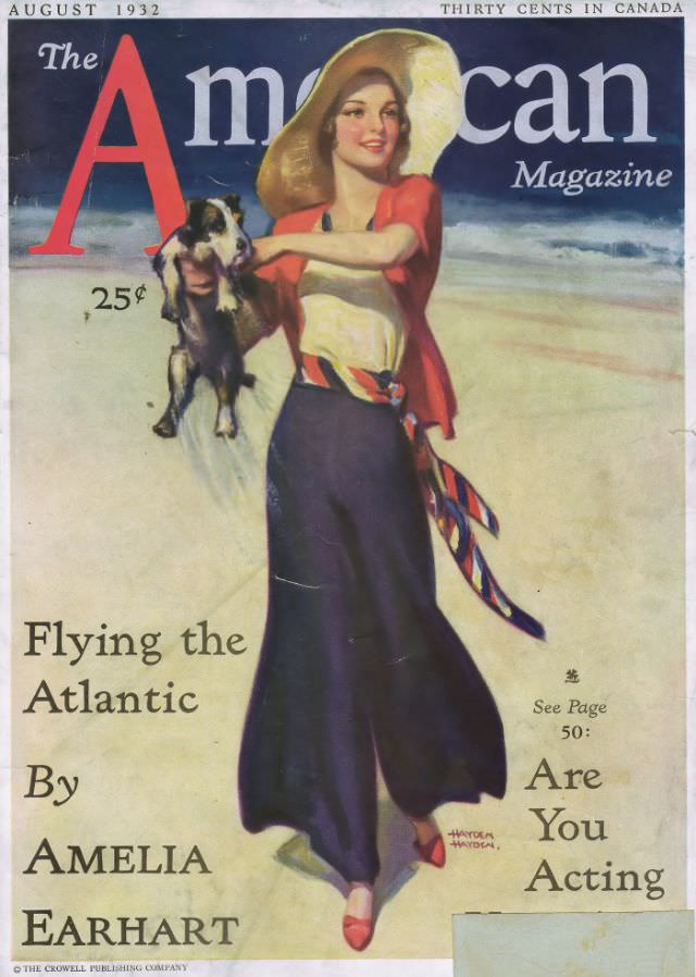 #5 The American Magazine cover, August 1932