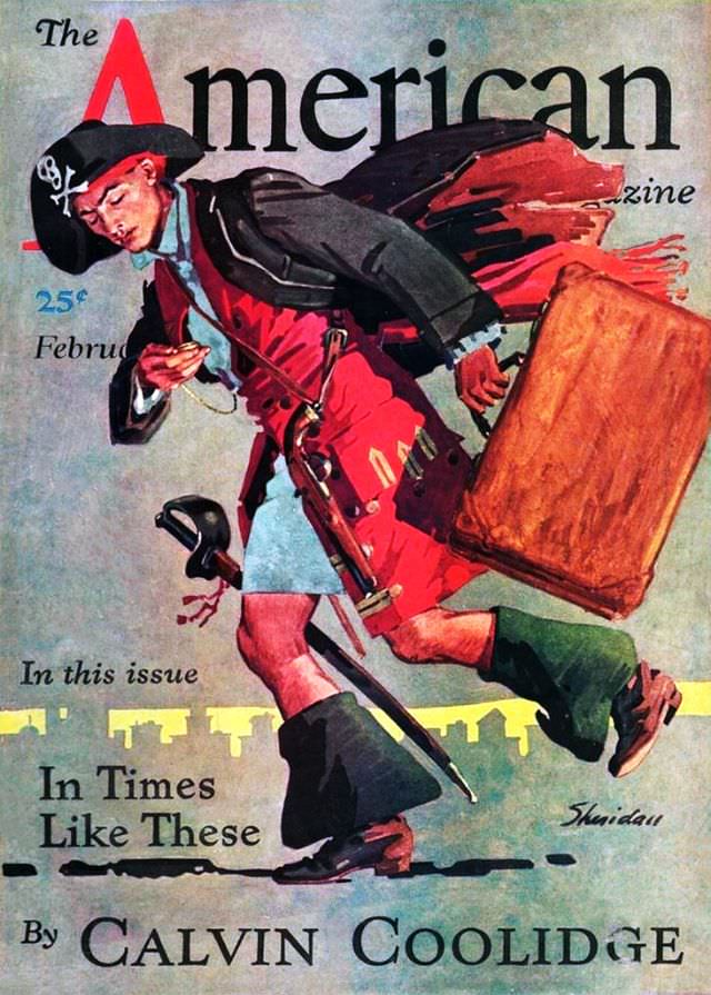 #6 The American Magazine cover, February 1932