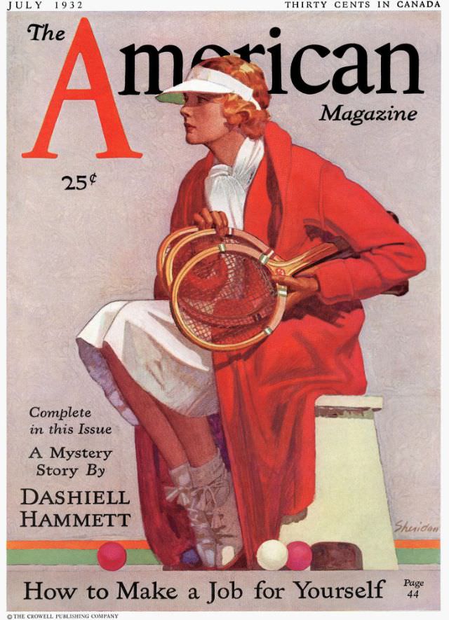 #7 The American Magazine cover, July 1932