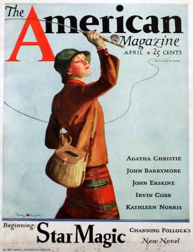 #9 The American Magazine cover, April 1933