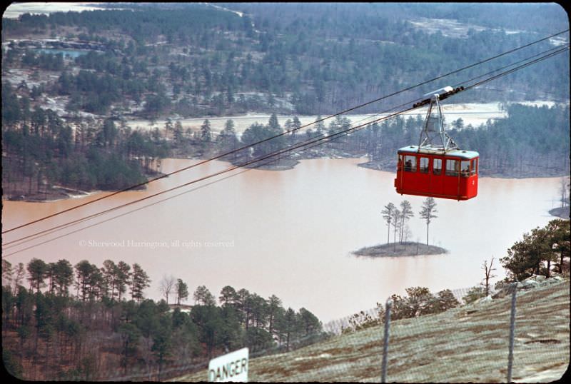 #21 Stone Mountain cable car, Atlanta, 1964