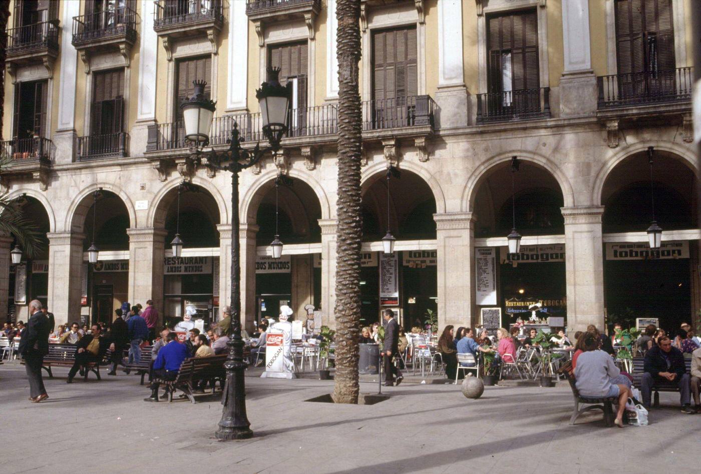#40 The Plazza Real, Barcelona, Spain, 1991.