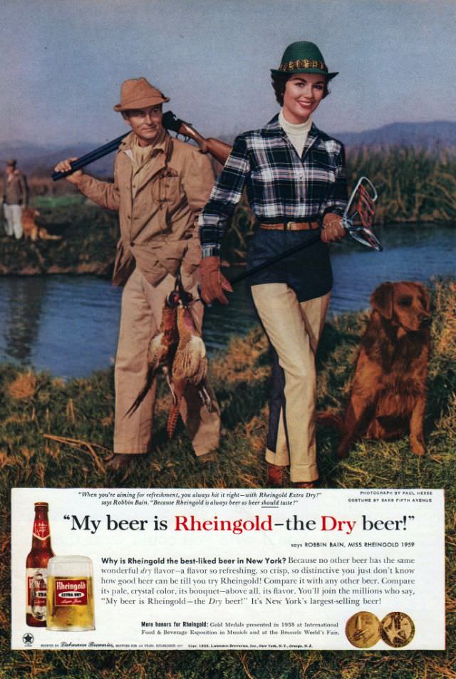 My Beer Is Rheingold – The Dry Beer!