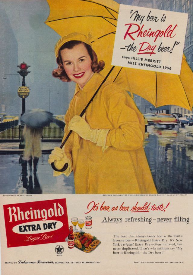 My Beer Is Rheingold – The Dry Beer!