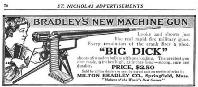 The ‘Big Dick’ Machine Gun Toy: A Blast from the Past Weird