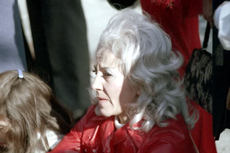 #17 Faces in the crowd, Columbus Day parade, Boston, Massachusetts, 1971