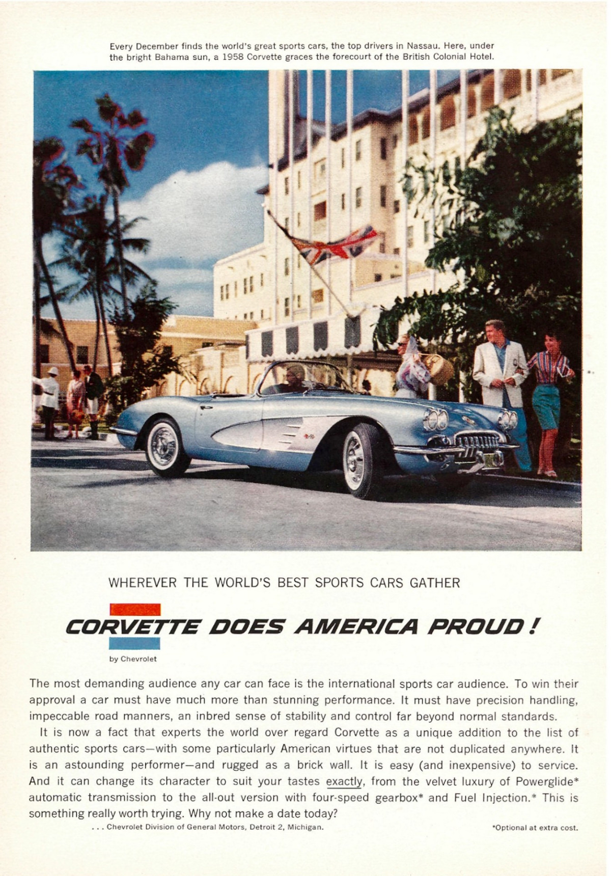 Vintage Ads for the Chevrolet Corvette (C1) From the 1950s Vehicles &; Transportation