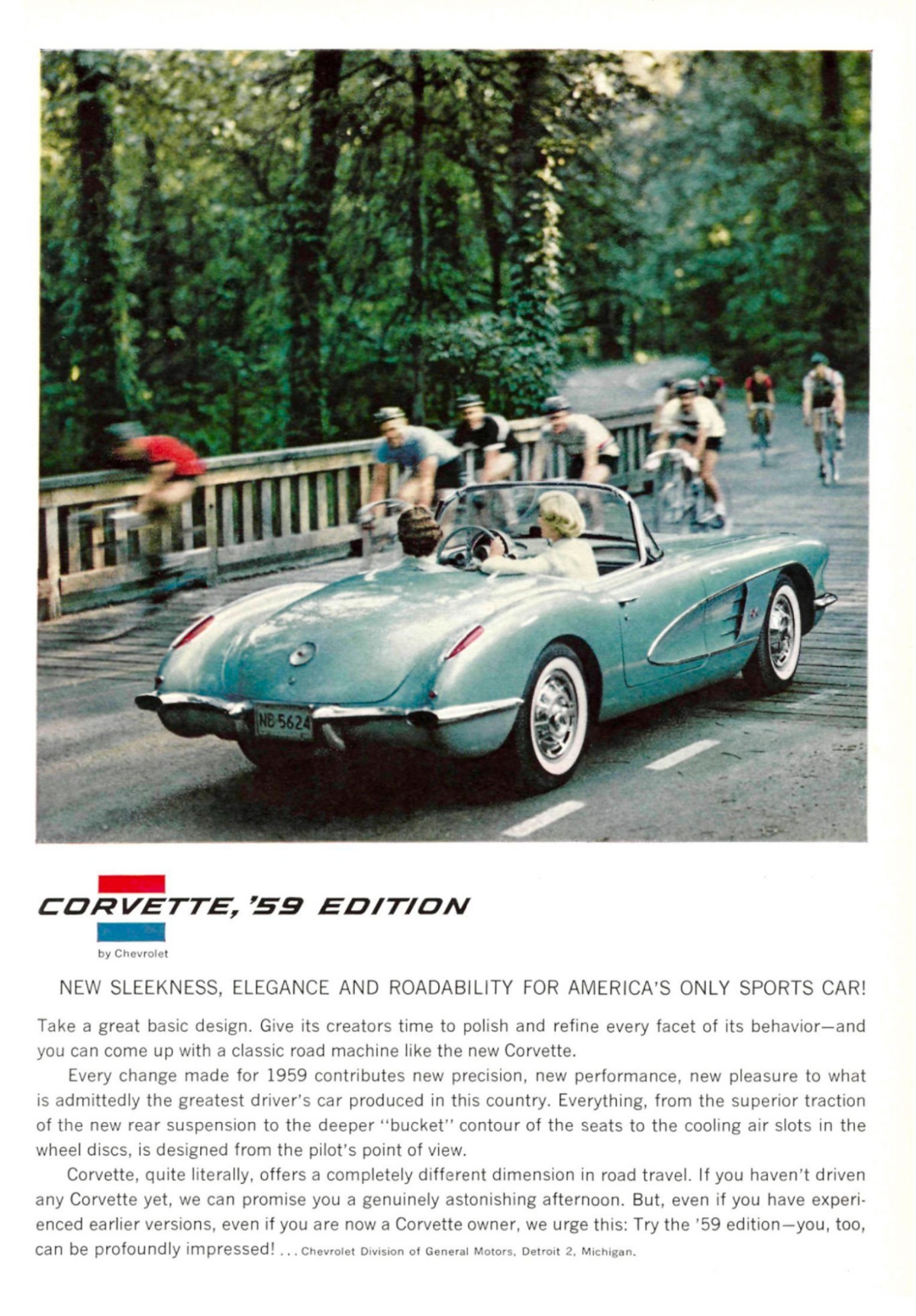 Vintage Ads for the Chevrolet Corvette (C1) From the 1950s Vehicles &; Transportation