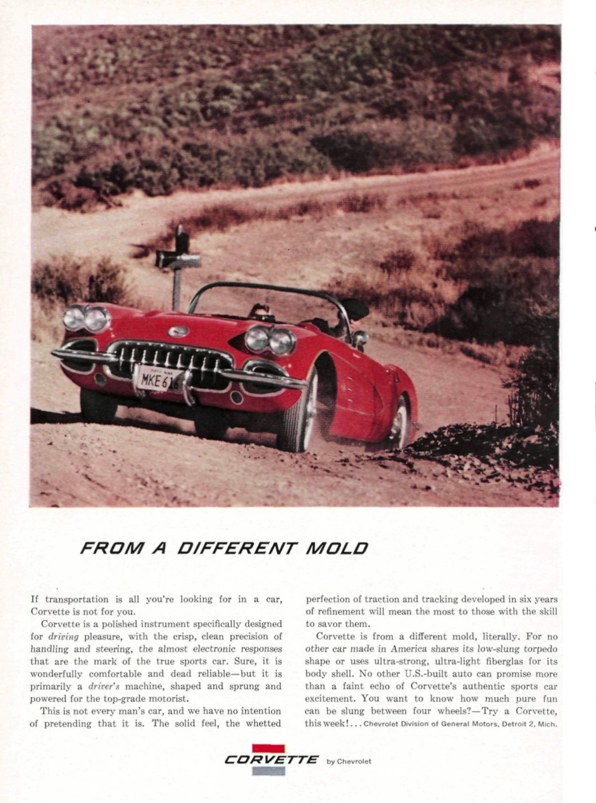 Vintage Ads for the Chevrolet Corvette (C1) From the 1950s Vehicles &; Transportation