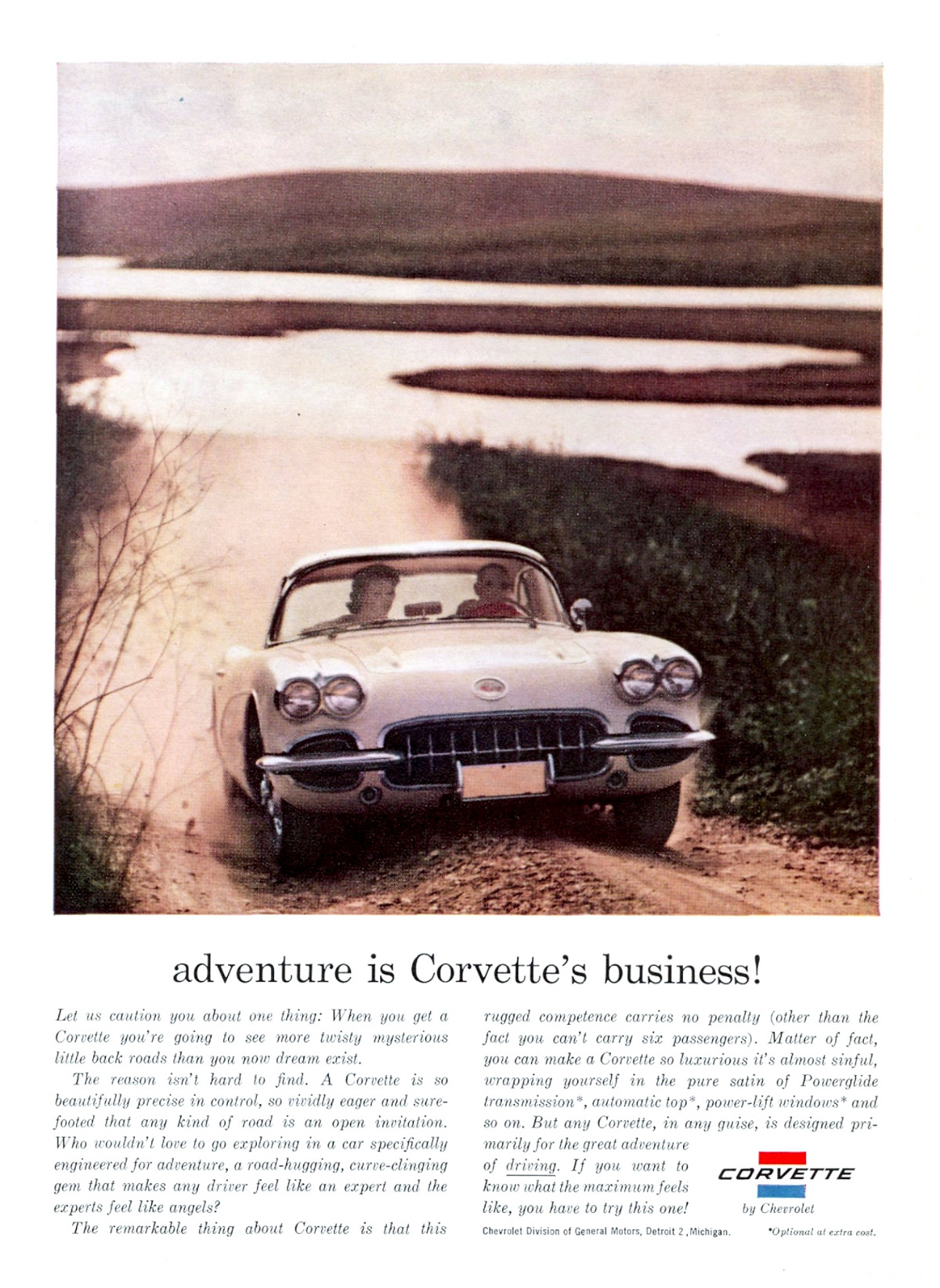 Vintage Ads for the Chevrolet Corvette (C1) From the 1950s Vehicles &; Transportation