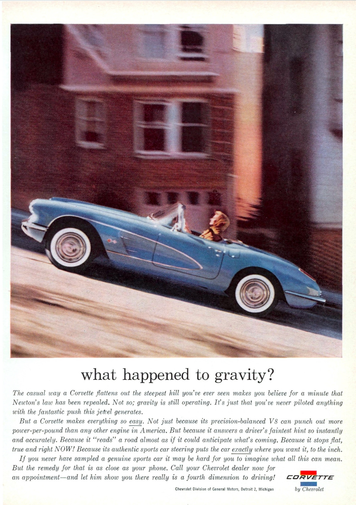 #17 Vintage Ads for the Chevrolet Corvette (C1) From the 1950s #17 Vehicles & Transportation