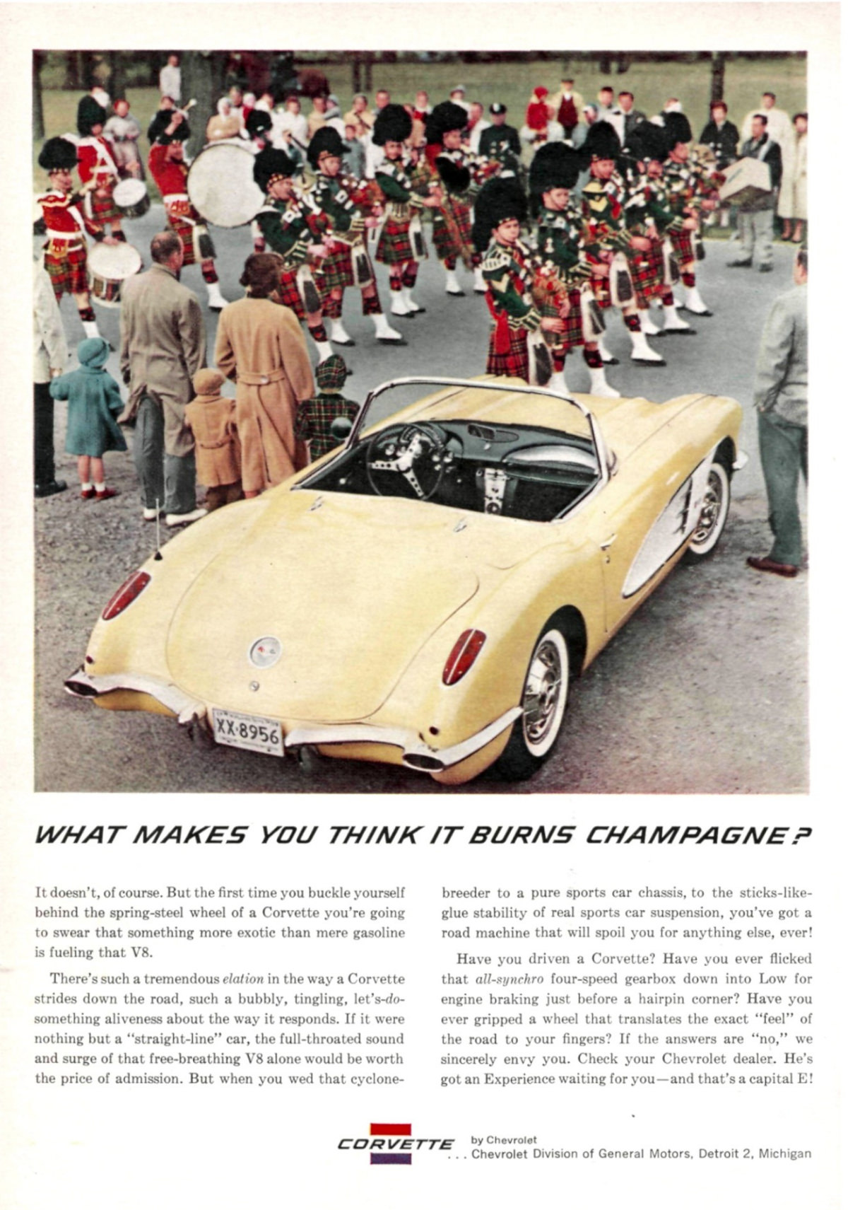 Vintage Ads for the Chevrolet Corvette (C1) From the 1950s Vehicles &; Transportation