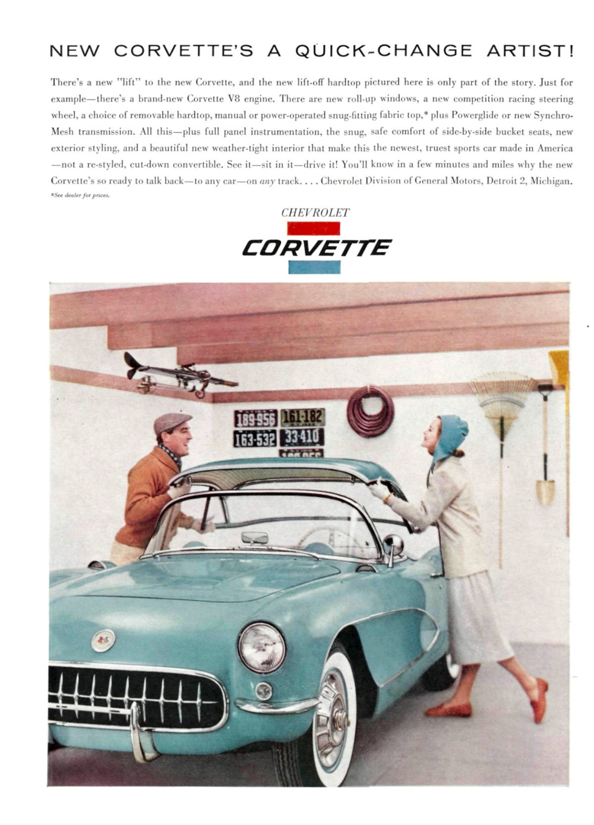 Vintage Ads for the Chevrolet Corvette (C1) From the 1950s Vehicles &; Transportation