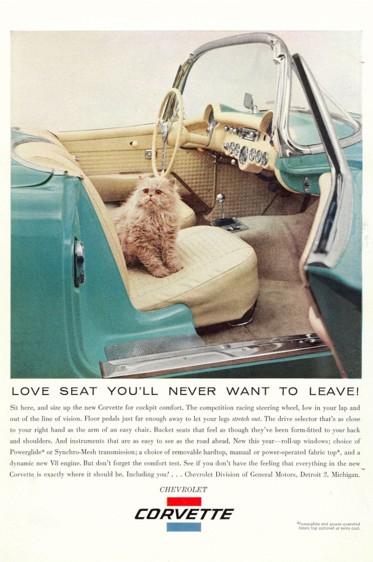 Vintage Ads for the Chevrolet Corvette (C1) From the 1950s Vehicles &; Transportation