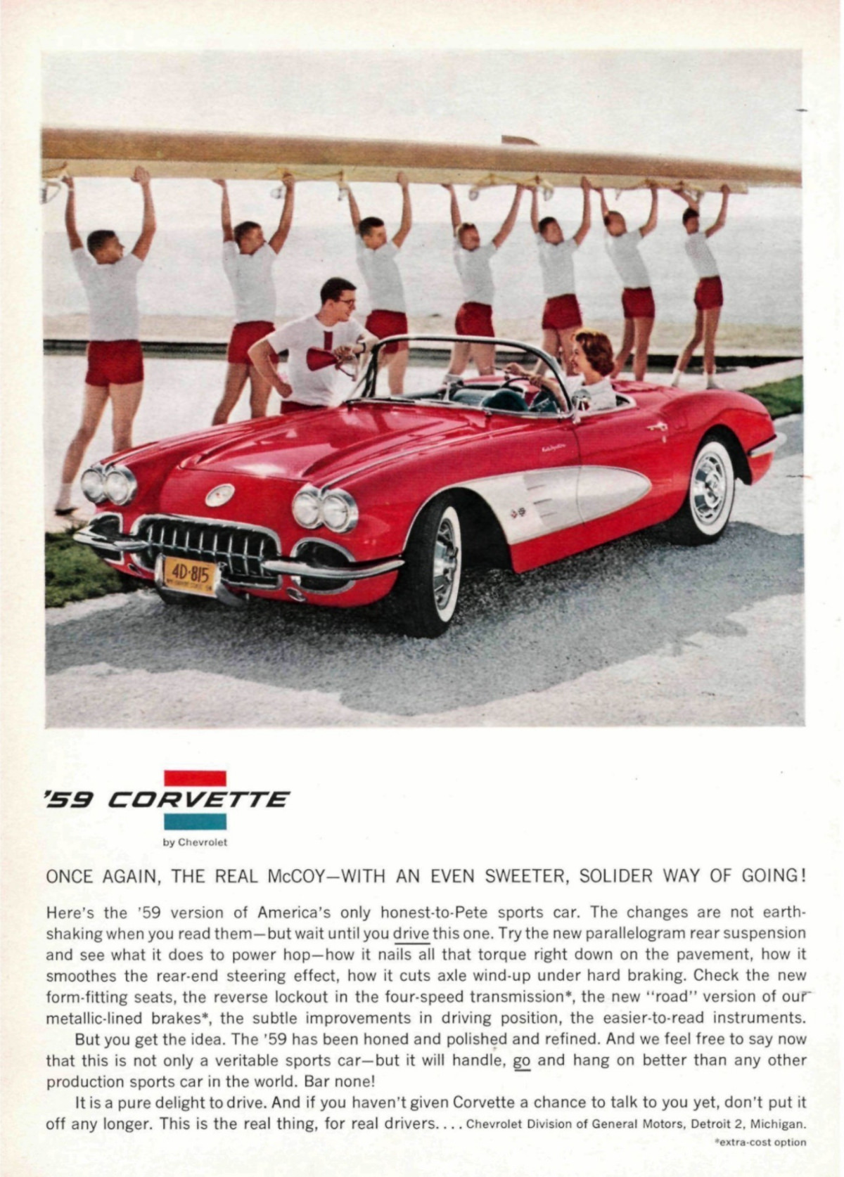 Vintage Ads for the Chevrolet Corvette (C1) From the 1950s Vehicles &; Transportation