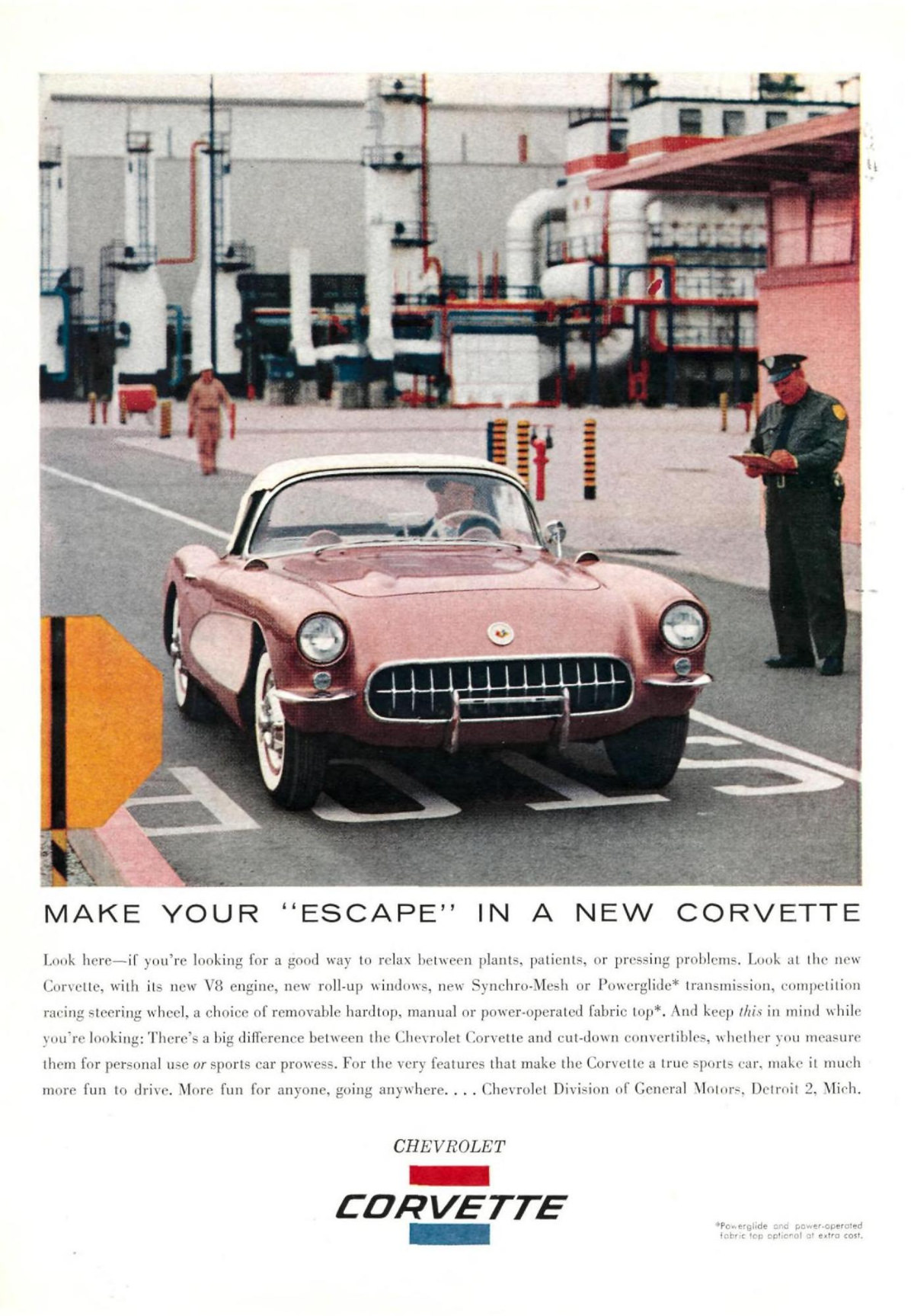 Vintage Ads for the Chevrolet Corvette (C1) From the 1950s Vehicles &; Transportation