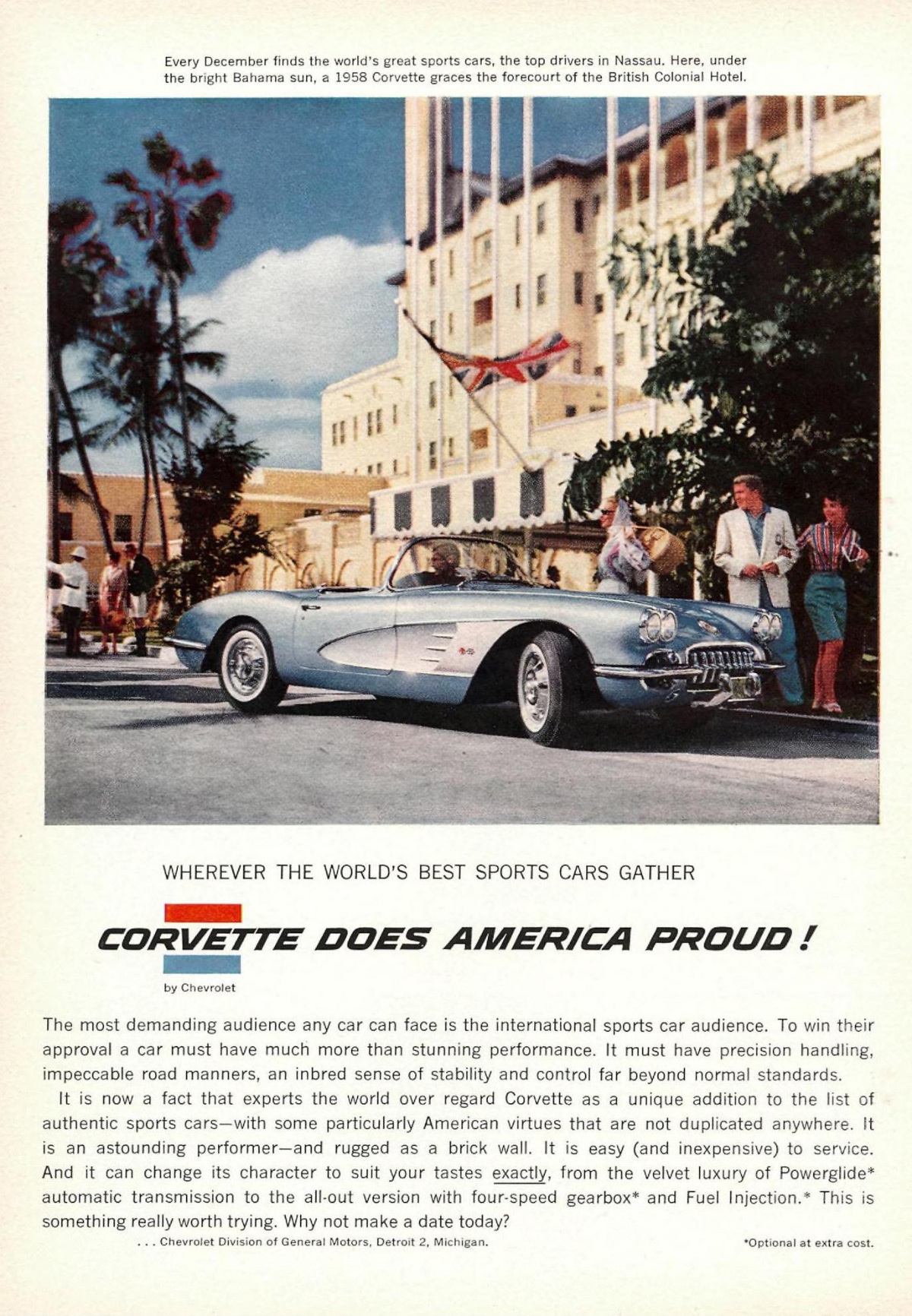 Vintage Ads for the Chevrolet Corvette (C1) From the 1950s Vehicles &; Transportation