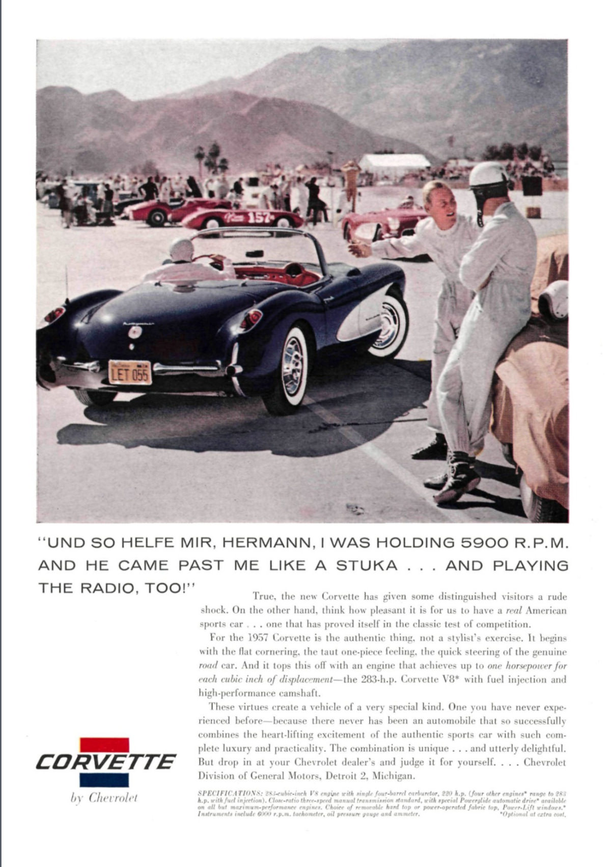 Vintage Ads for the Chevrolet Corvette (C1) From the 1950s Vehicles &; Transportation