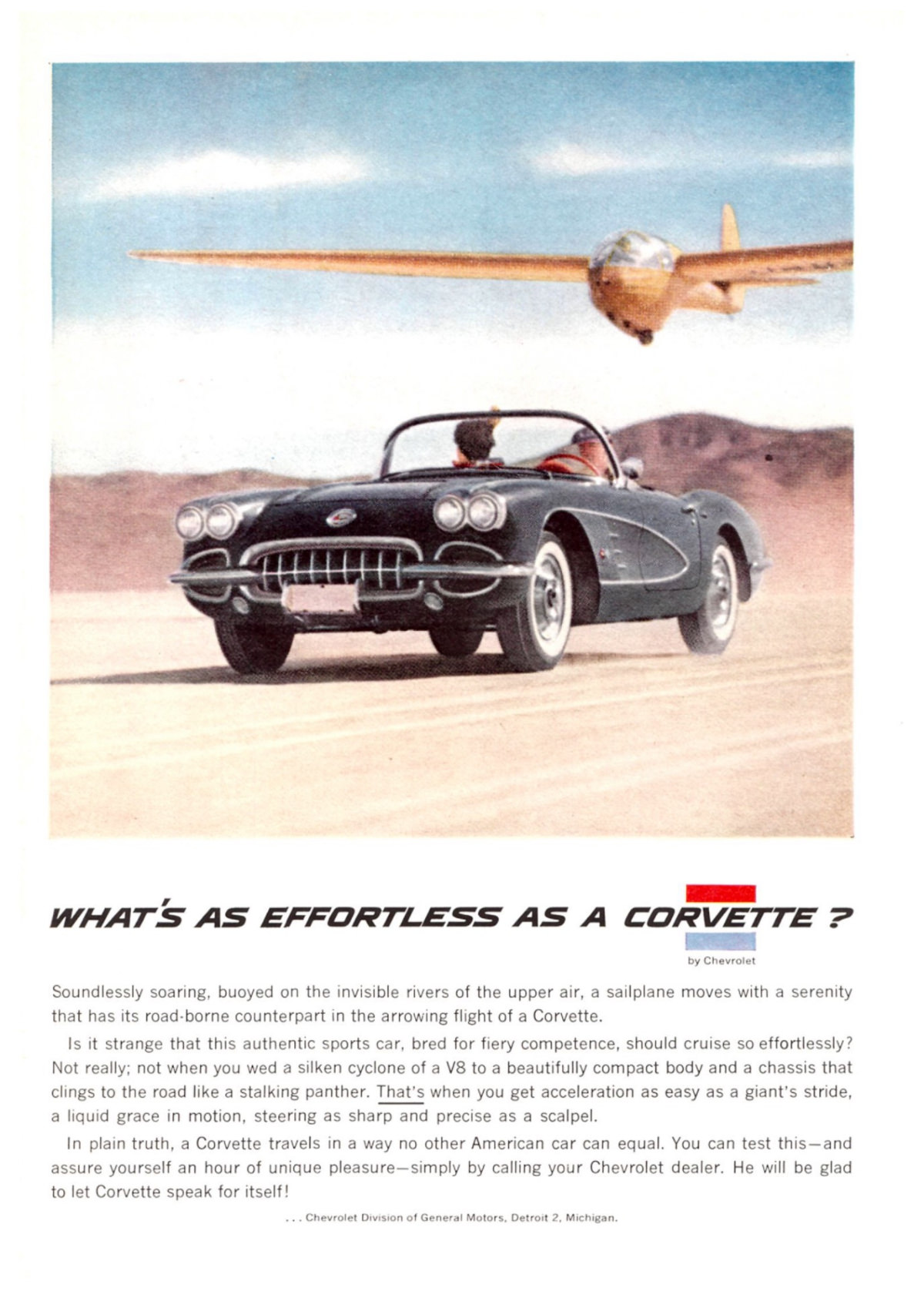 Vintage Ads for the Chevrolet Corvette (C1) From the 1950s Vehicles &; Transportation