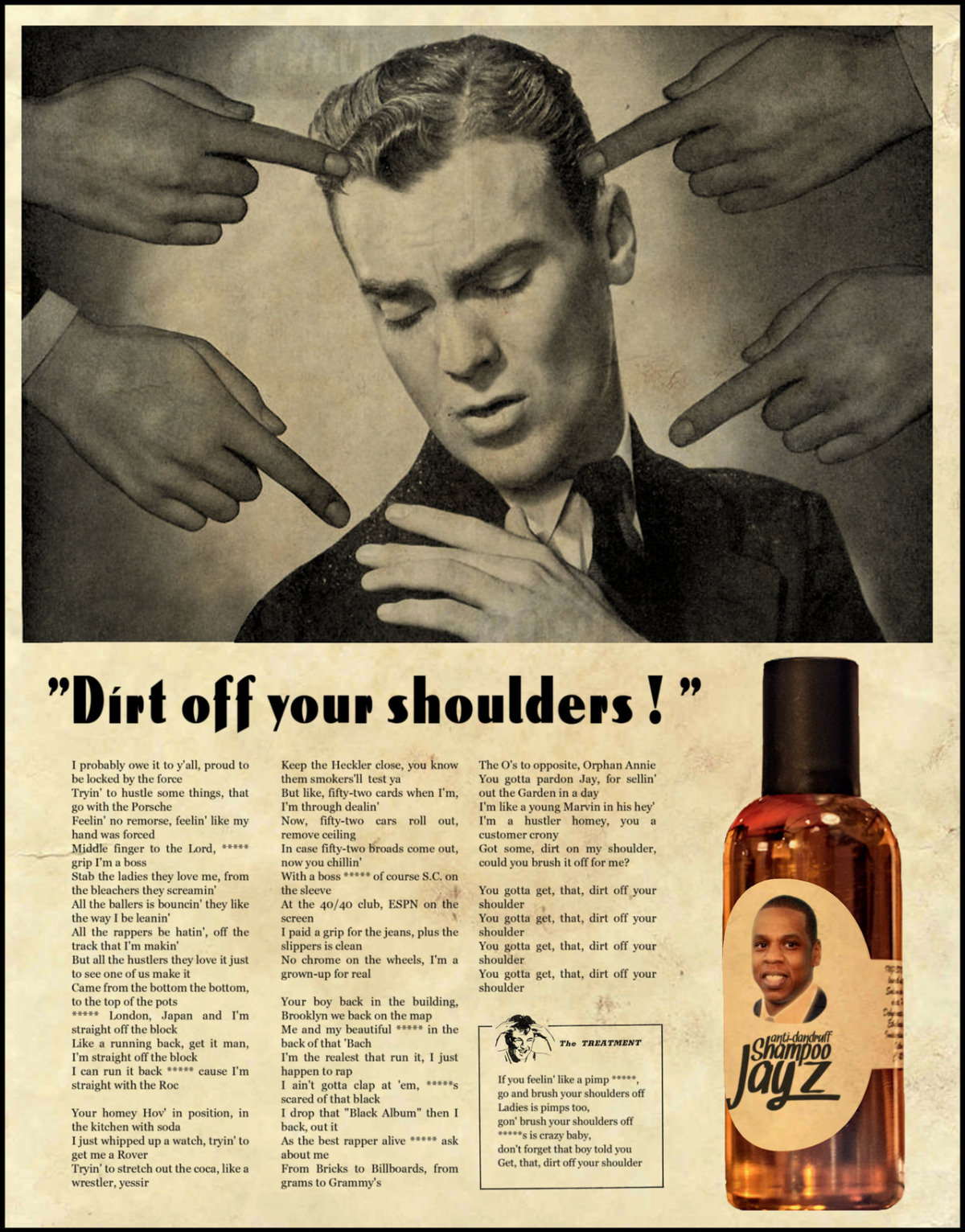 Vintage Meets Modern: French Artist David Redon Transforms Classic American Ads with Pop Icons Vint