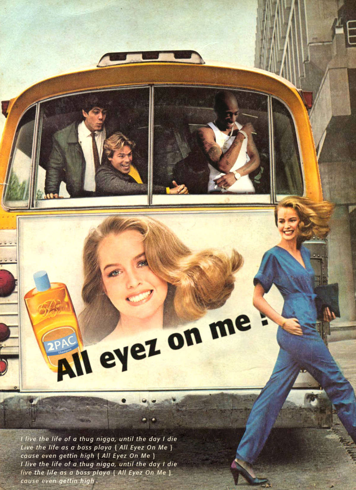 Vintage Meets Modern: French Artist David Redon Transforms Classic American Ads with Pop Icons Vint