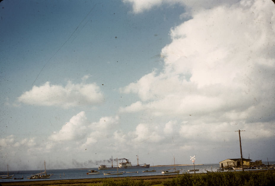 #21 Sea port town, La Isabela, Cuba, 1956