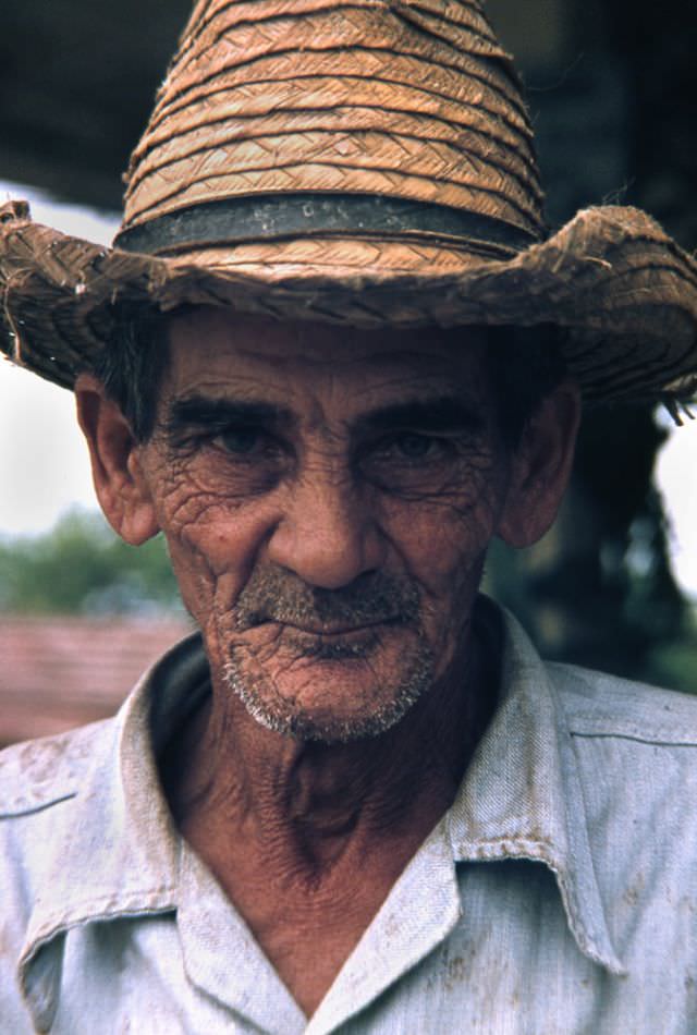 #28 Cuban farmer, Cuba, 1976
