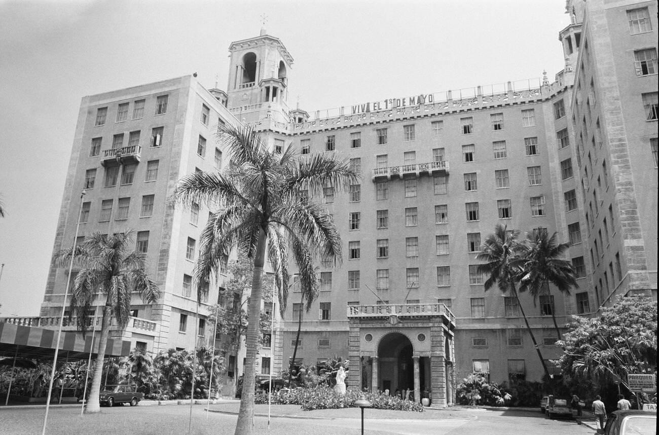 #75 Hotel Nacional de Cuba, popular with American tourists, headquarters during Cuban missile crisis, Havana, Cuba, May 1978.