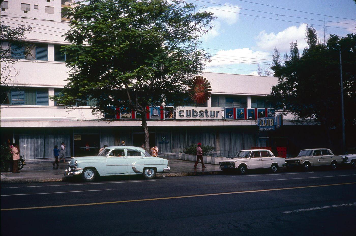 #126 Cubatur Travel Office, Havana, Cuba, 1983.