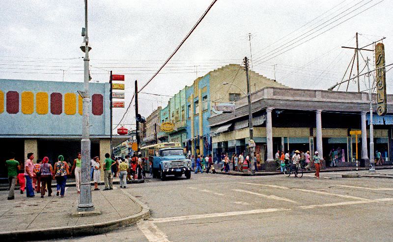 #4 Cienfuegos. Street scenes of Cienfuegos, 1981