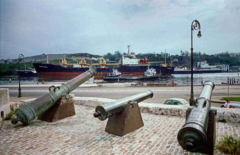 #26 Soviet freighters, Havana, 1981