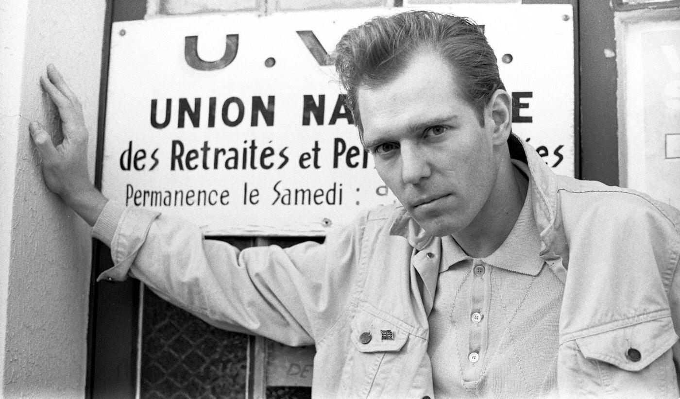 #18 Portrait of Paul Simonon of Havana 3am, France, 1990.