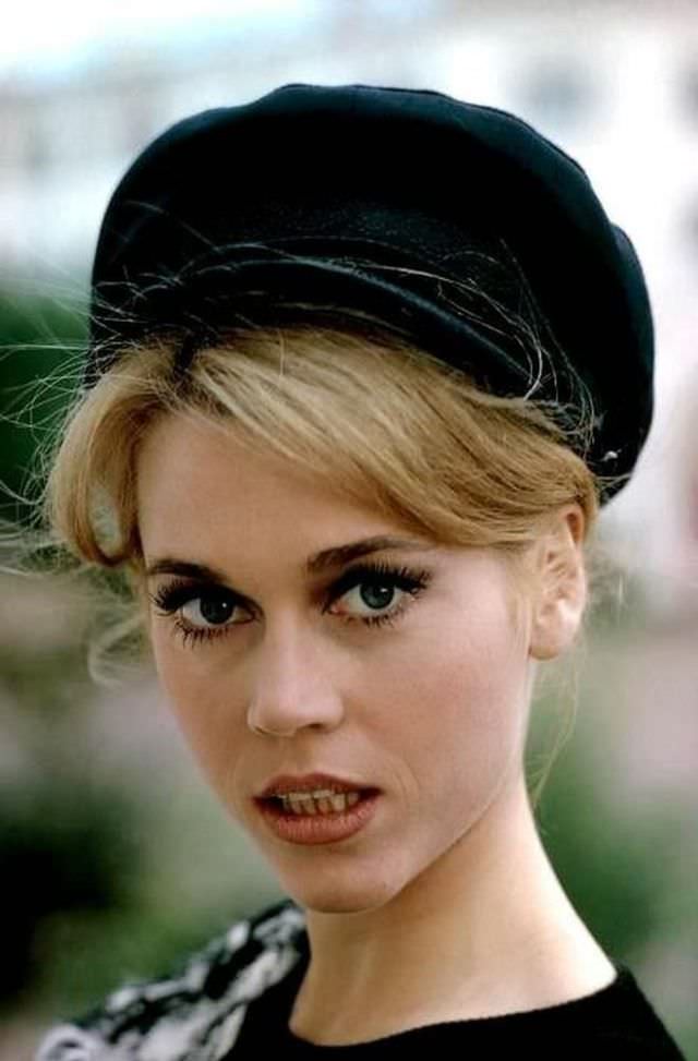 #29 Jane Fonda, Brittany, France, November 1967.
