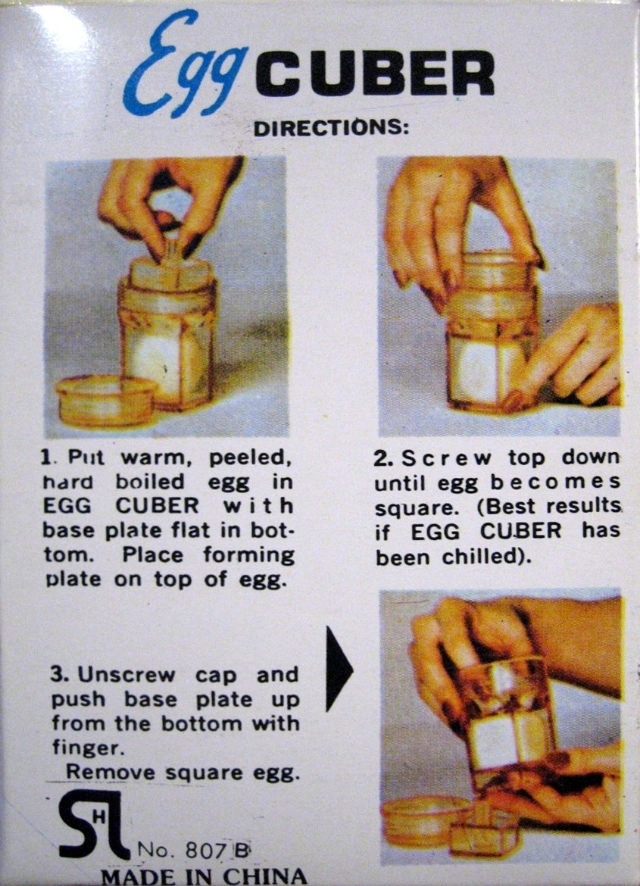 The Curious Case of the 1970s Egg Cuber: The Squarest Invention of All Time Inventions