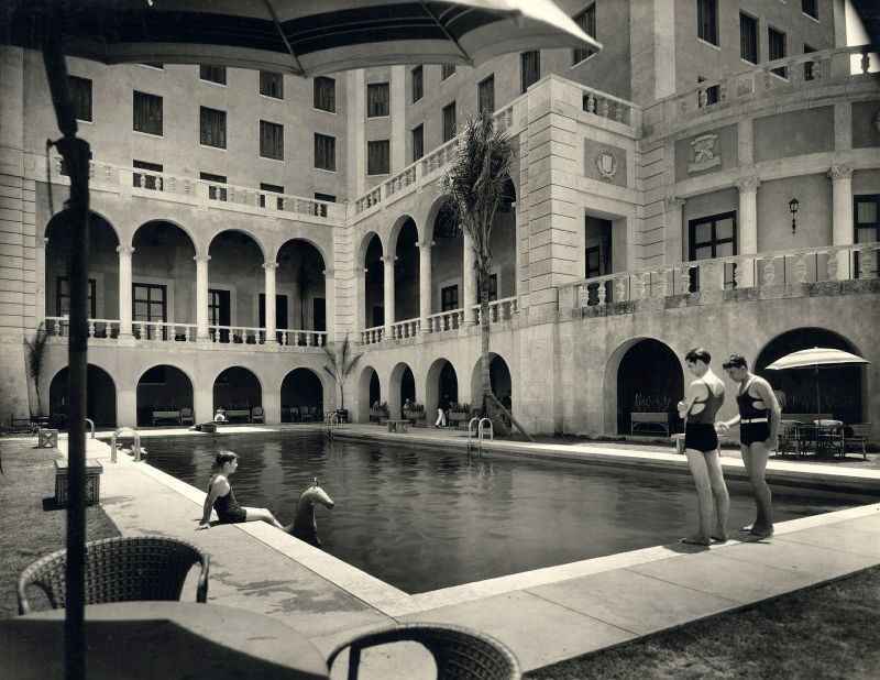 #2 Swimming pool of National Hotel, Cuba, 1933