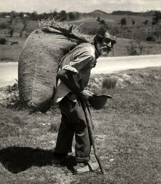 #8 Old man, Cuba, 1933
