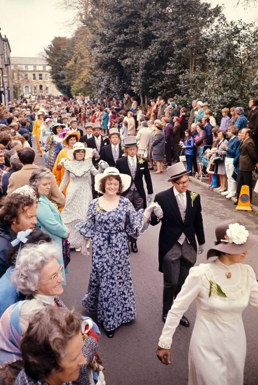 #24 Flora Day, Helston, Cornwall, 1973