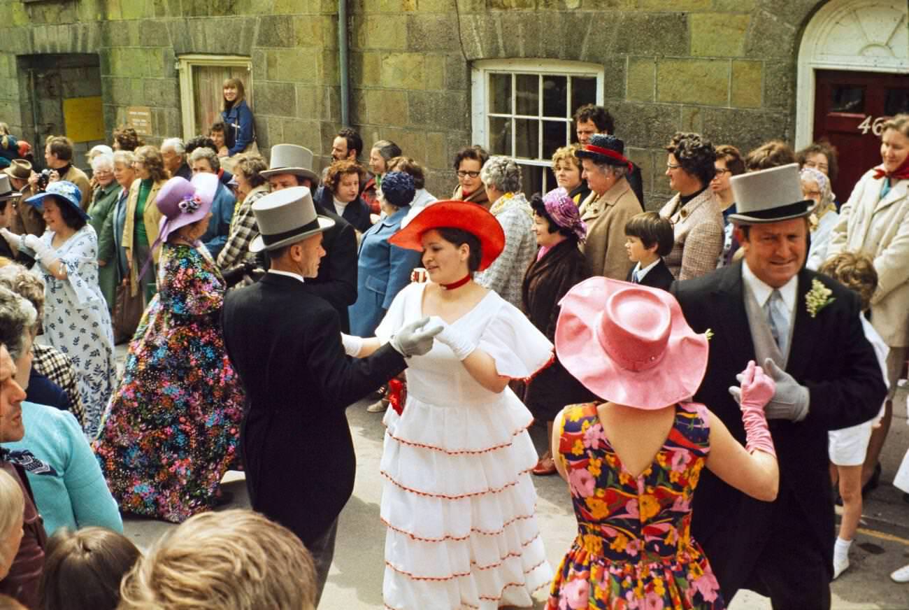 #25 Flora Day, Helston, Cornwall, 1973