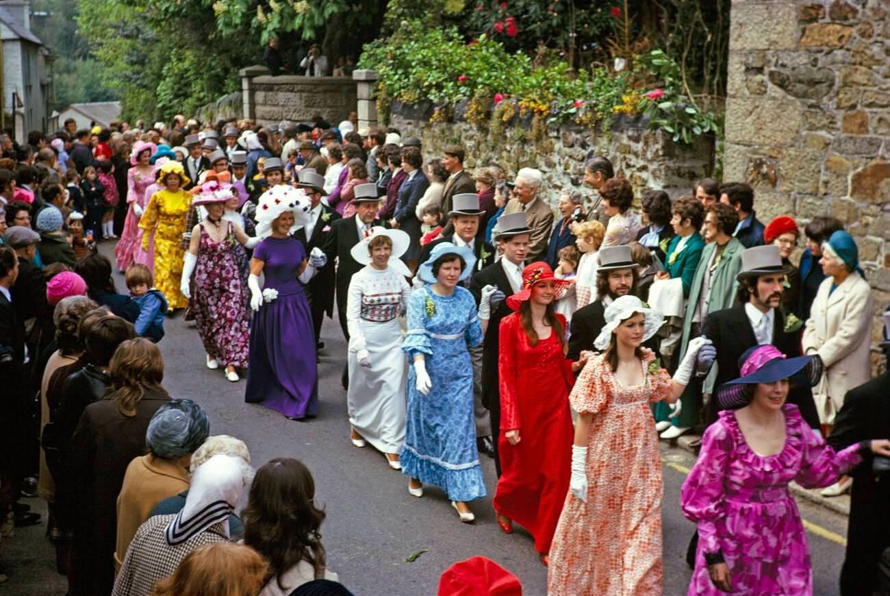 #28 Flora Day, Helston, Cornwall, 1973