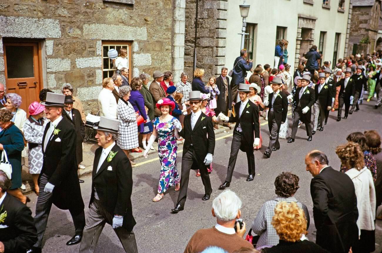 #30 Flora Day, Helston, Cornwall, 1973