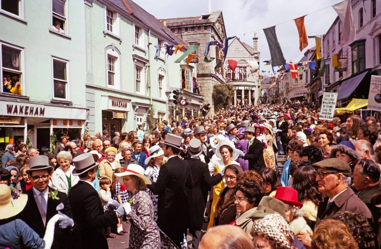 #31 Flora Day, Helston, Cornwall, 1973