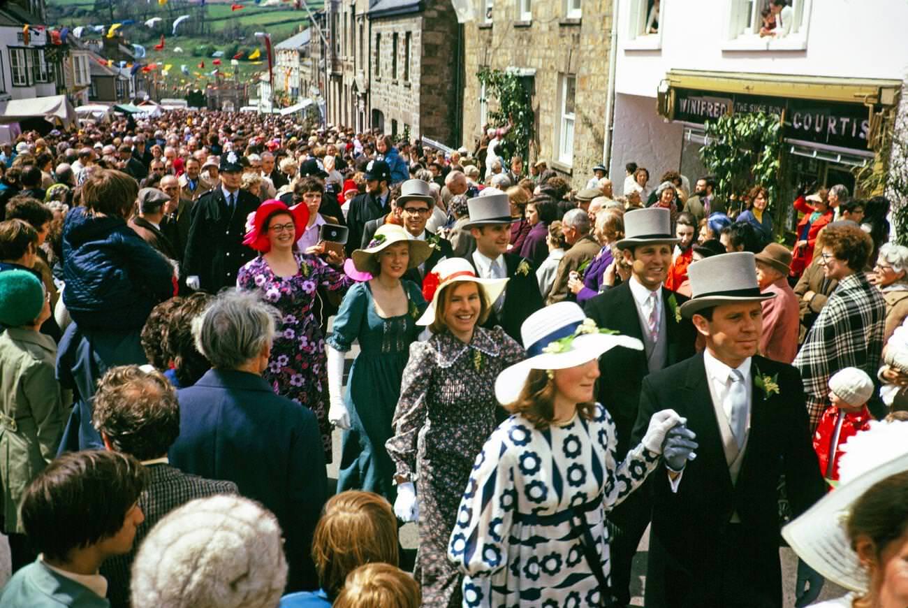 #35 Flora Day, Helston, Cornwall, 1973