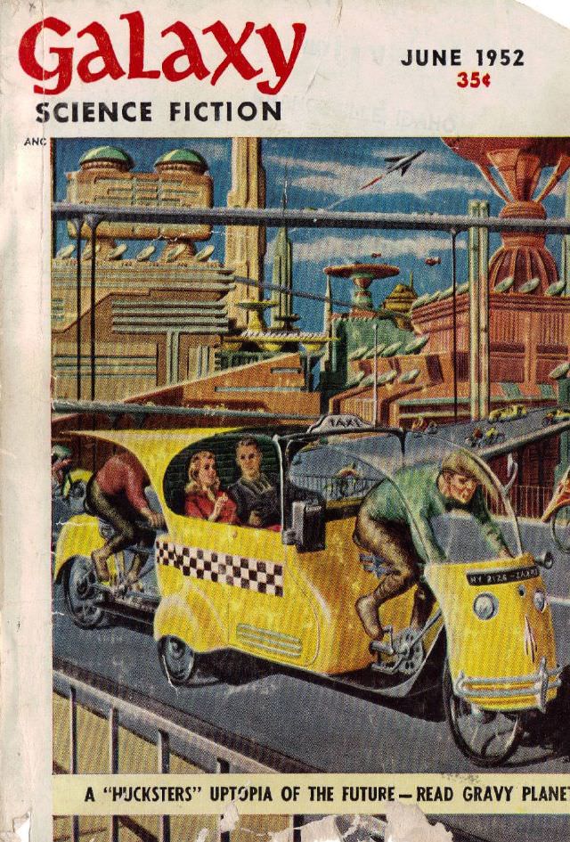 #17 Galaxy Science Fiction cover, June 1952